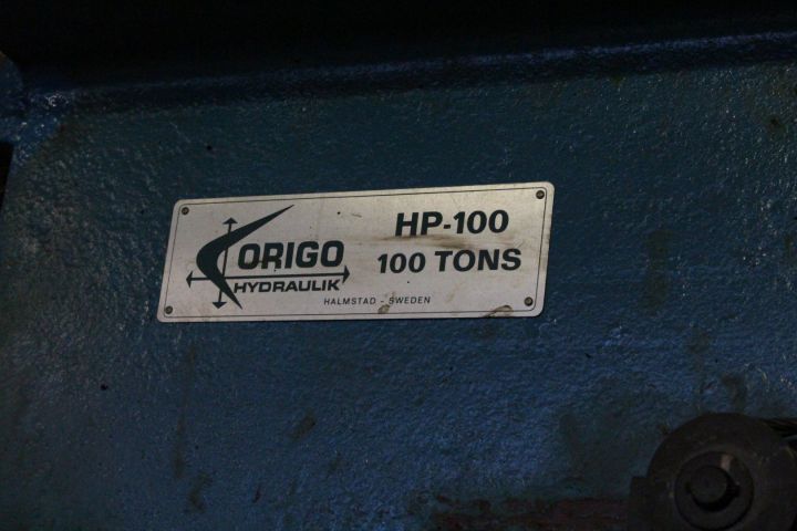445699-2 Hydraulpress Origo HP100 100ton