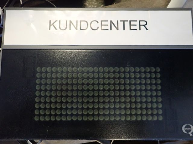 398602-3 Queue system Q-MATIC