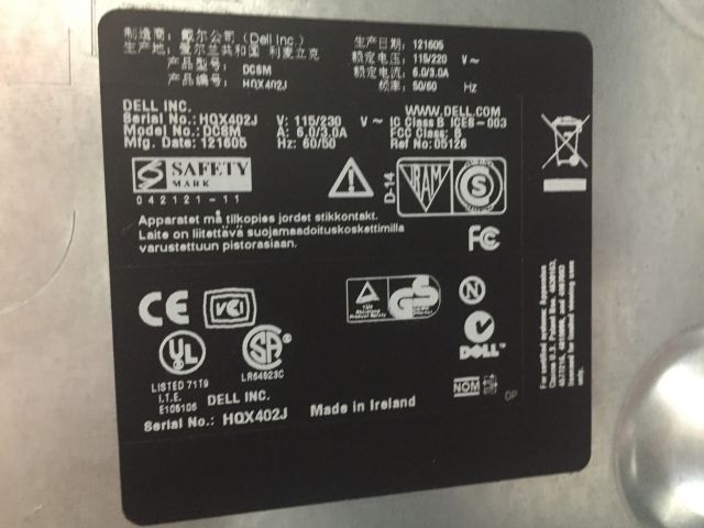 450827-3 Dell Computer & Dell Display