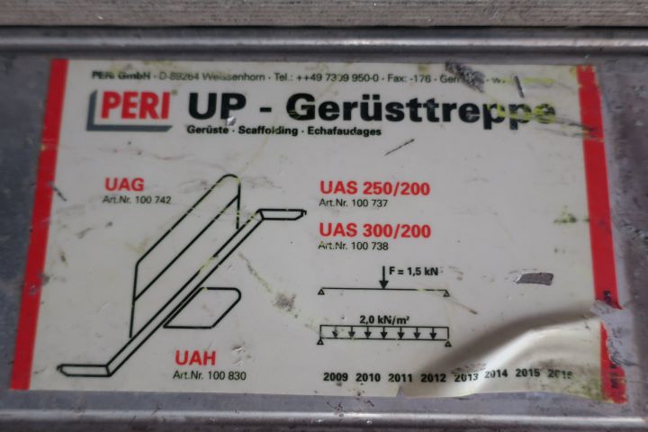 446995-5 Peri Up Rosette stairs for stands, 8pcs