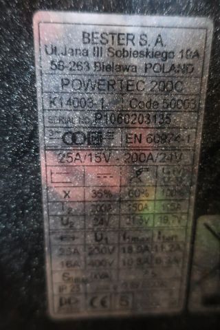 410833-6 Svets Powertec 200c