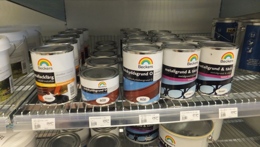 404636-1 Becker's metal paint / foundation