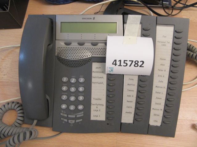 415782-2 Switch - Ericsson Dialog 4223, with fixed and handsfree devices