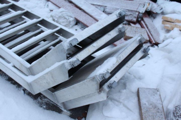 411921-2 Alumco stairs Assco 307 cm