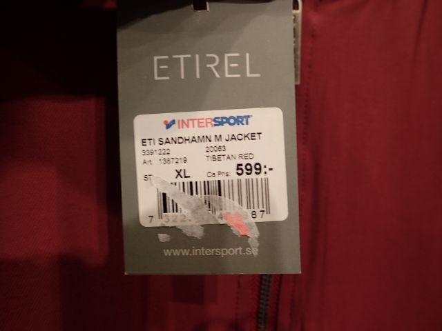 403996-10 Jacka Etirel stl. XL Herr