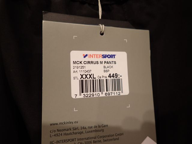 404007-6 Regnbyxor McKinley stl XXXL Herr