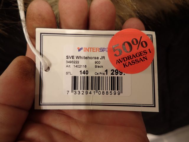 404094-7 Winter jacket SVEA stl. 140 children