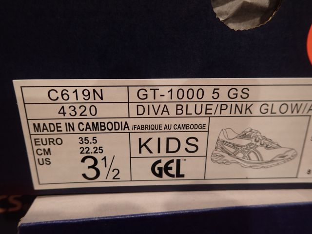 404169-12 Big party with shoes Asics