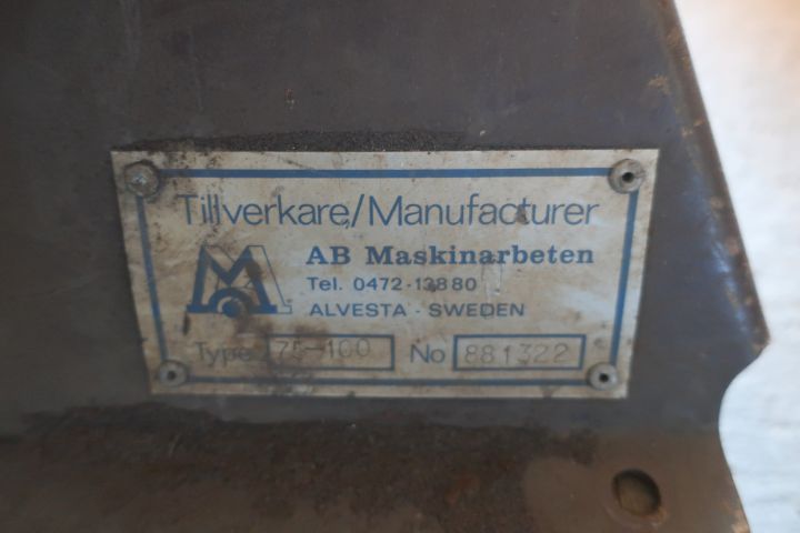 377993-9 Band grinder Swede Grinder 2500-75-100