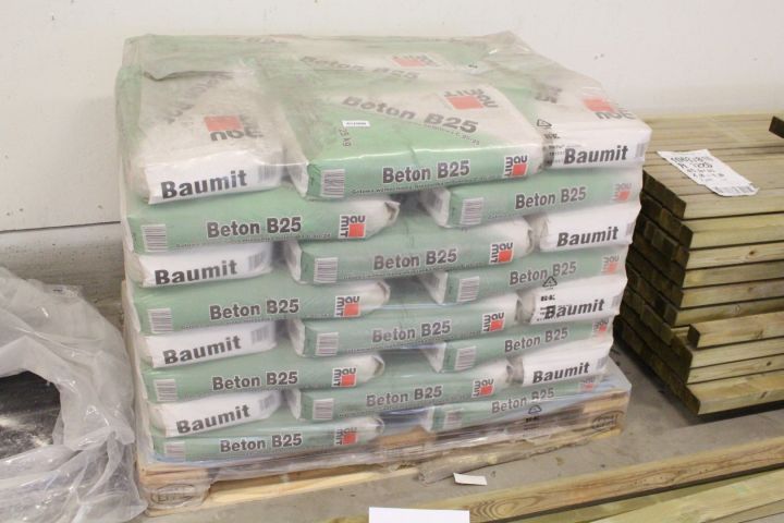 451908-1 Betong Beton B25, en pall