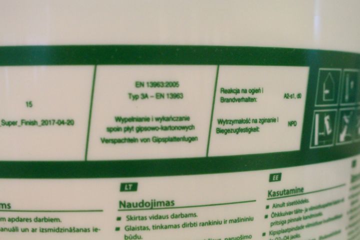 451797-5 Spackel Knauf Super Finish 26st á 28kg