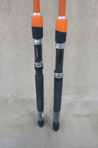 452309-2 2 pcs telescopic fishing rods Balzer Module Shika Orange 240