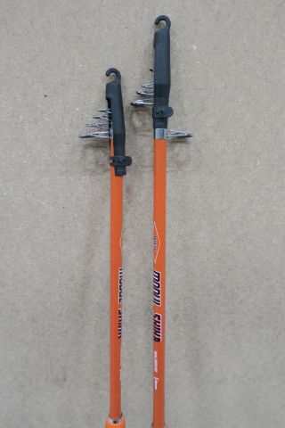 452309-3 2 pcs telescopic fishing rods Balzer Module Shika Orange 240