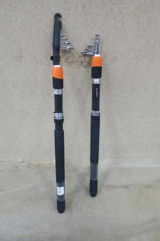 452309-6 2 pcs telescopic fishing rods Balzer Module Shika Orange 240
