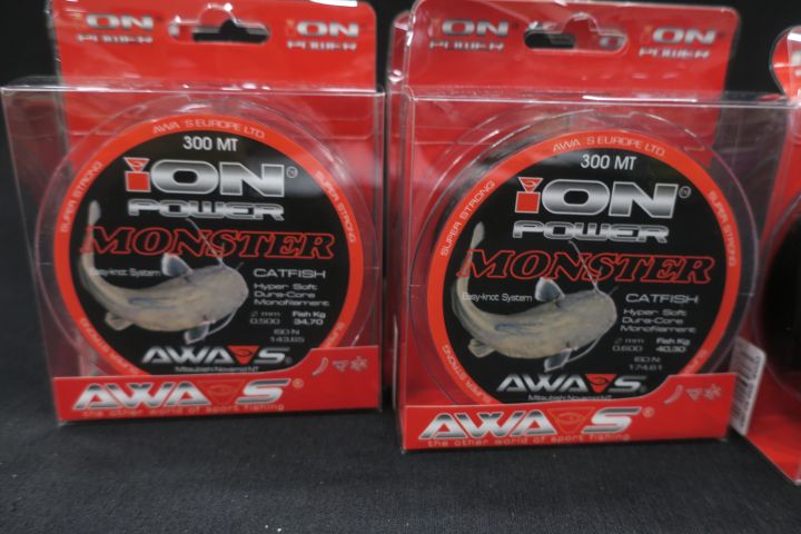 452326-3 6 pcs with fishing line Ion Power monster 300 MT