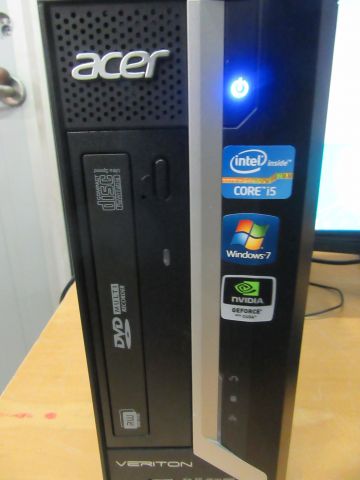 414671-4 Computer package # 5, Acer Veriton X2610G and 24 inch screen