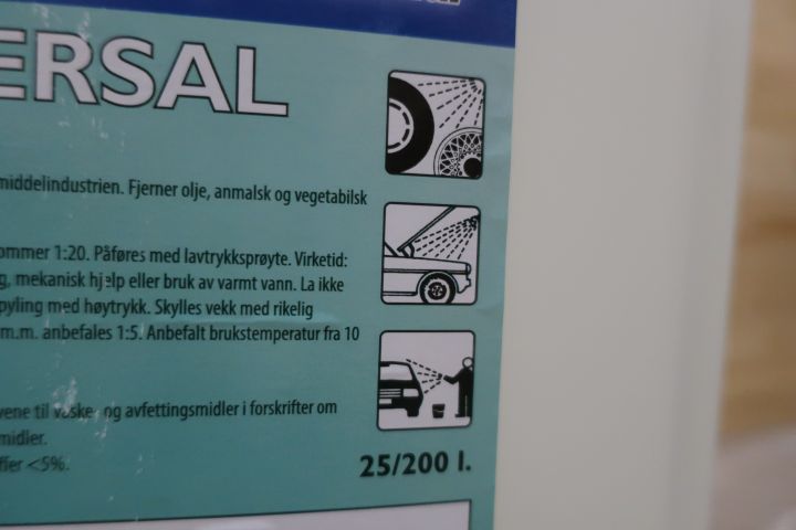 445516-6 25 liter bilrengöringsmedel Selaclean AF80