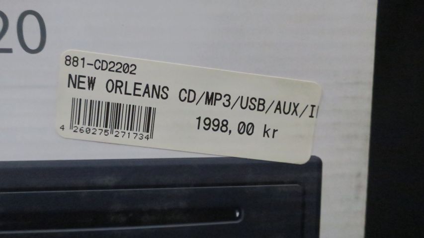 441120-2 Blaupunkt New Orleans 220 Double DIN Car Stereo