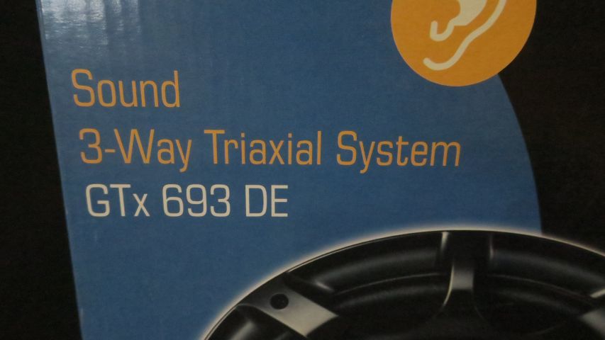 441122-3 Blaupunkt GTx 693 The 3 way speaker pair 6x9" 260W