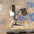 414692-7 Larger portion of screw, nuts, washers, etc.