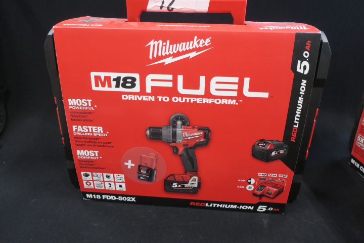 452417-1 Drill screwdriver Milwaukee M18 FDD-502X