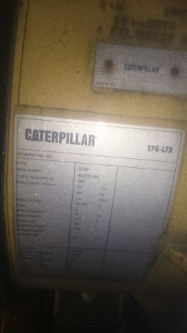 457178-3 CAT 3406 400kw Generator