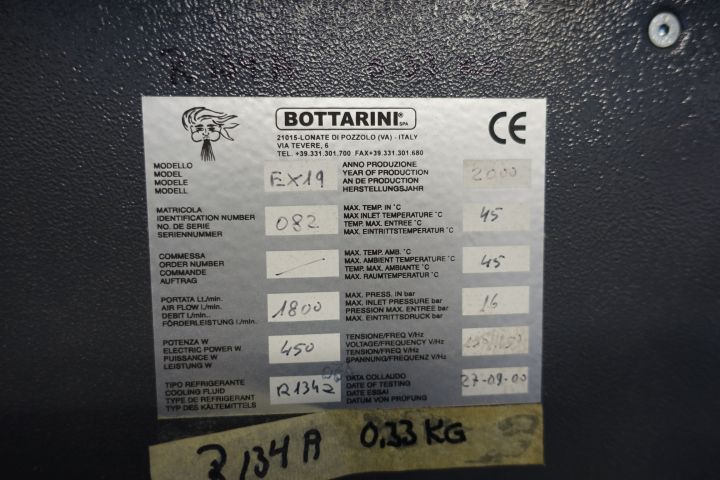456989-4 Screw compressor Bottarini EX 2000