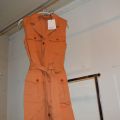 419346-1 Rodebjer Junebug Dress Burnt Sand Size L