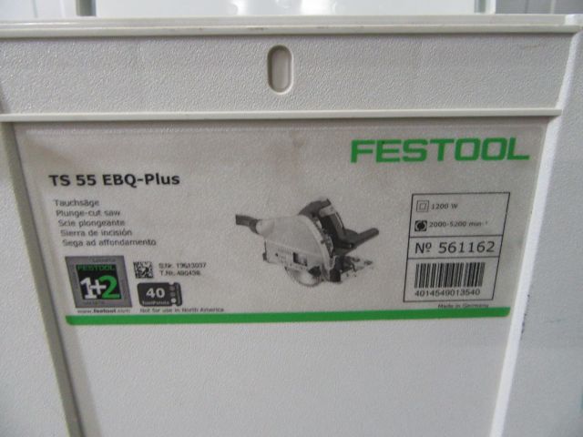 415930-6 Festool Sawing TS 55 EBQ-Plus with extra long saw rail