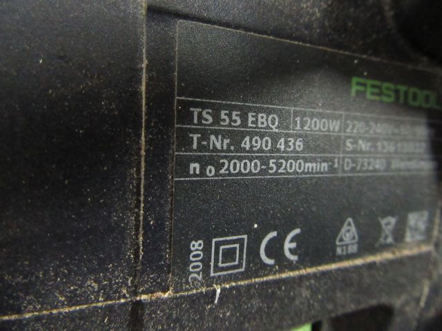 415930-8 Festool Sawing TS 55 EBQ-Plus with extra long saw rail