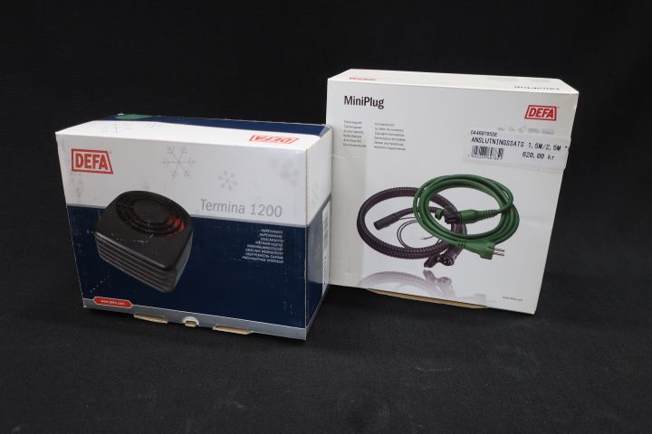 445590-1 Car heater Defa Termina 1200 with connection kit