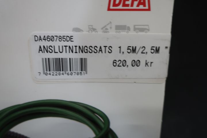 445590-7 Car heater Defa Termina 1200 with connection kit