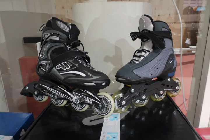 377567-1 Fila Fitness Primo Comp & Nike N-dorfin Select inlines, 2 pairs stl.36 / 5, 41