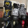 377581-1 Inlines from Bauer / K2 Skates, 3 pairs of styles.