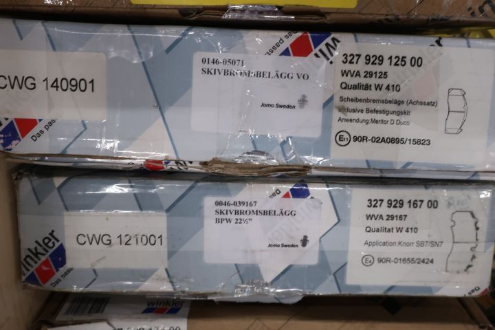 458768-7 Reservdelssortiment med bromskomponenter