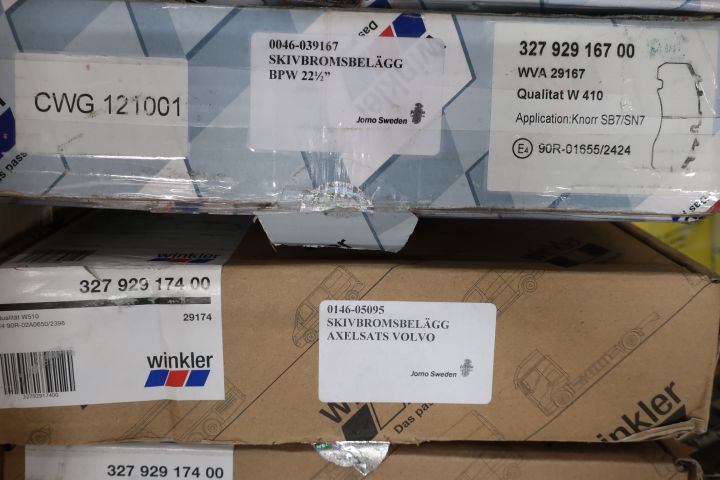 458768-8 Reservdelssortiment med bromskomponenter