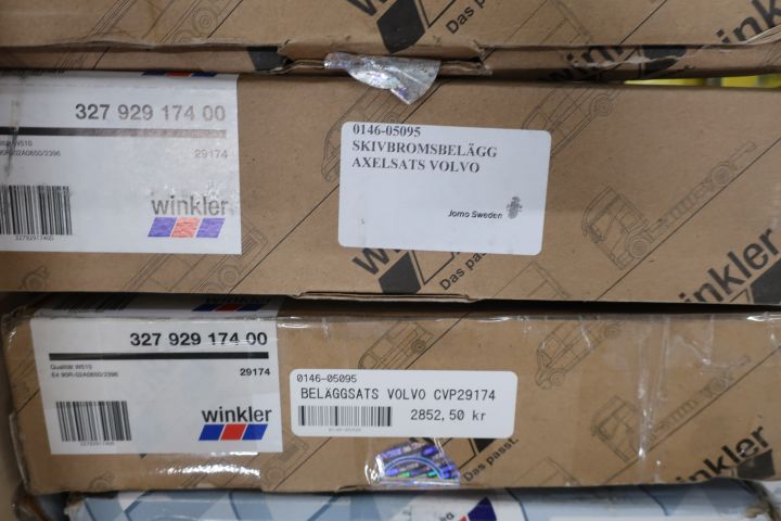 458768-9 Reservdelssortiment med bromskomponenter