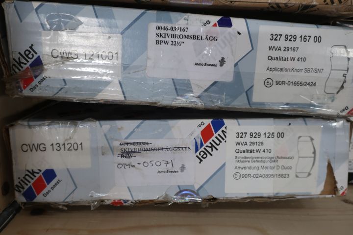 458768-11 Reservdelssortiment med bromskomponenter