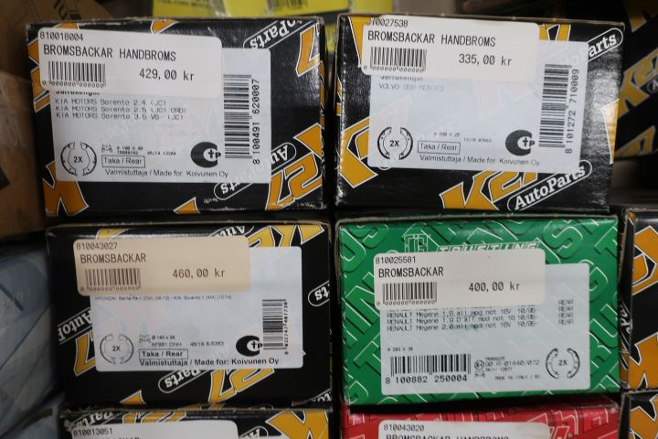 458768-12 Reservdelssortiment med bromskomponenter