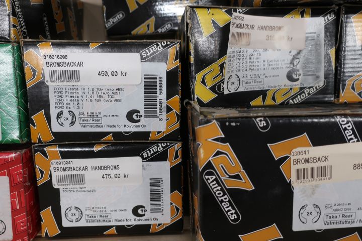 458768-14 Reservdelssortiment med bromskomponenter