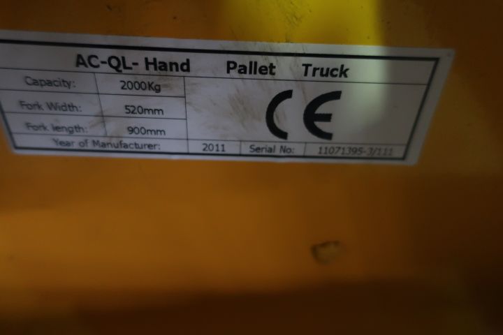 447557-9 Pallet truck Total Lifter 2000kg, 2pcs