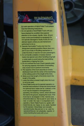 447560-3 Pallet truck Total Lifter 2000kg