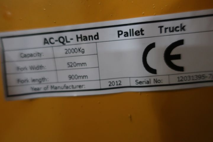 447557-11 Pallet truck Total Lifter 2000kg, 2pcs