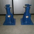 460191-4 Red Tool - Pneumatic Jack 50 Ton & 2 pcs Jack stands 15 Ton - New