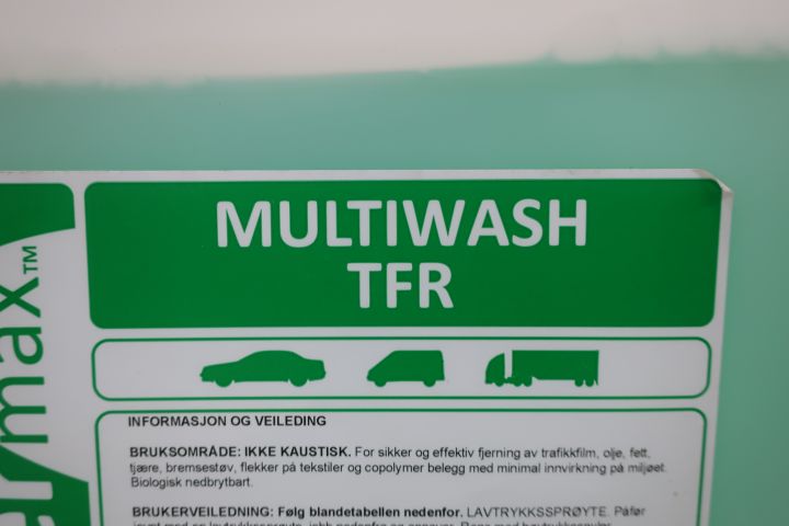 458826-3 25 liter bilrengöringsmedel Auto Glym Multiwash TFR