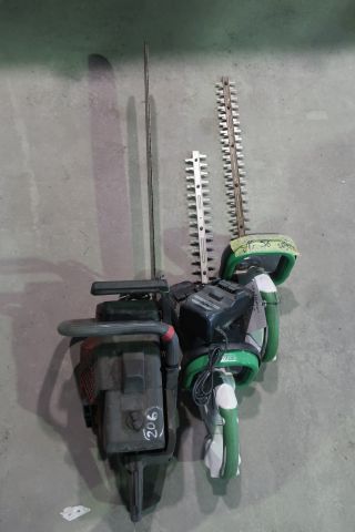 447564-1 Chainsaw Jonsered & Hedge Trimmers 2pcs Hitachi