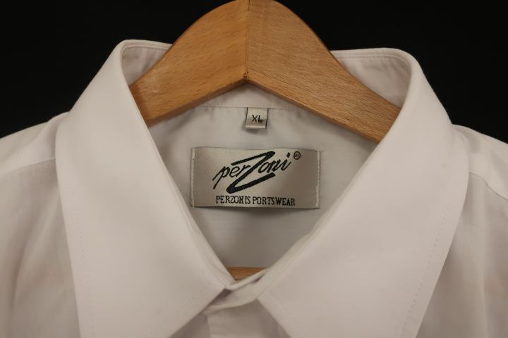 447068-6 Shirts by PerZoni Sportswear in white, 10pcs XL