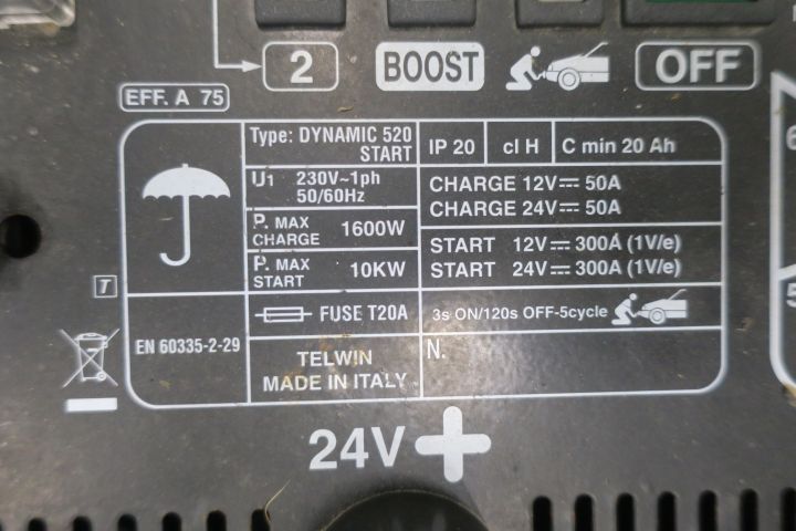 459443-5 Battery charger Telwin dynamic 520