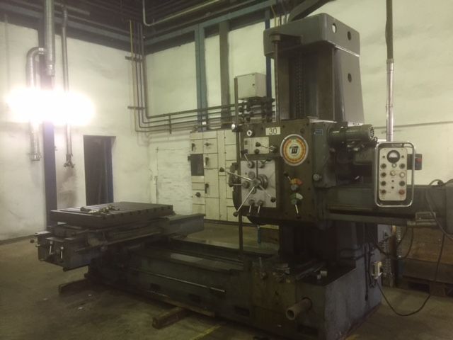 460663-1 Vertical Boring Machine, Meuser M 70 BF