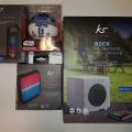 460756-1 3 bluetooth speaker with light & 1 pc R2D2 with cable - Free shipping